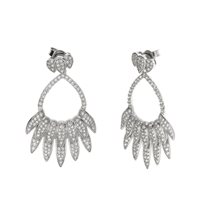 Orecchini Bysimon Donna Simeone R in Argento Zircone 1104155 - 1104155